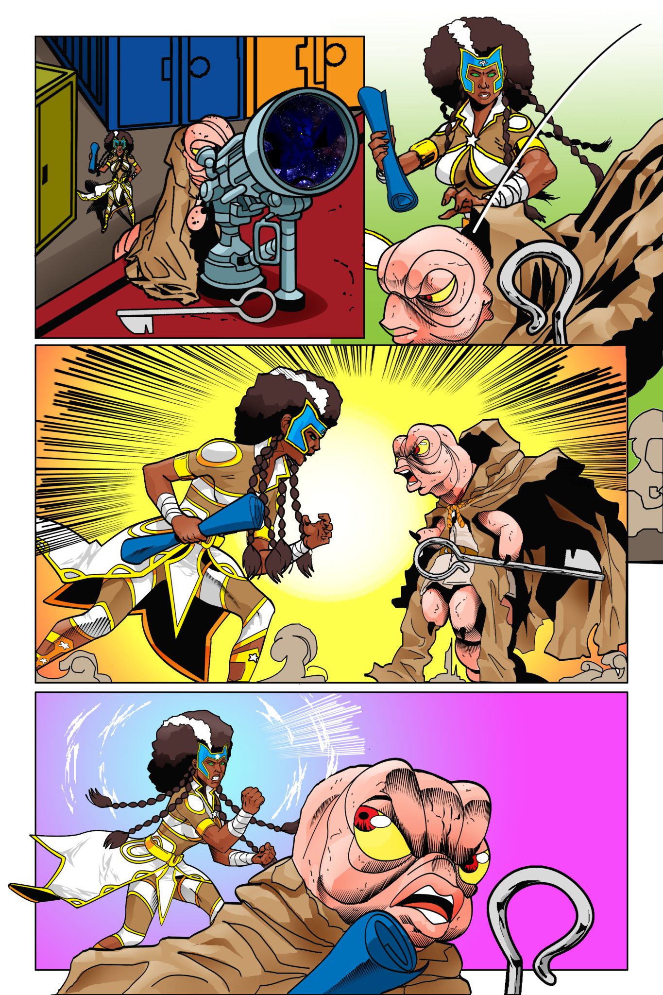 Sample Page of Tales of the Stars Issue #2