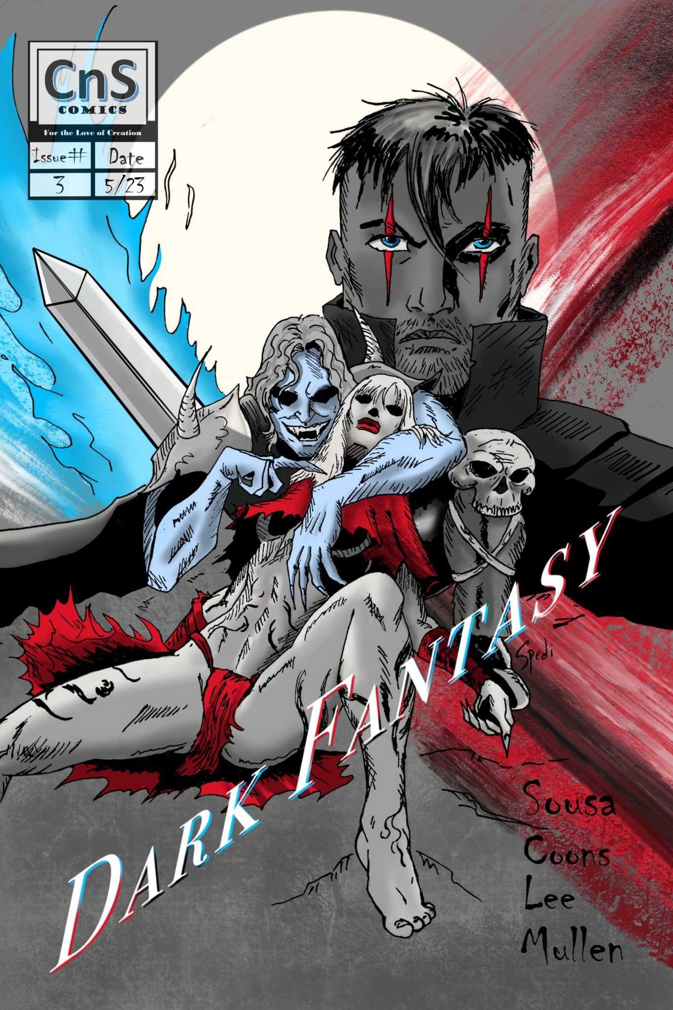 Cover Art Dark Fantasy Issue 3